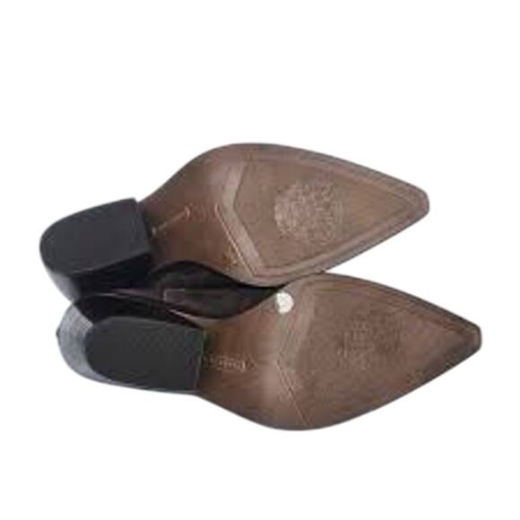 Suede Leather Vince Camuto Gigietta Booties - Picture 3 of 3